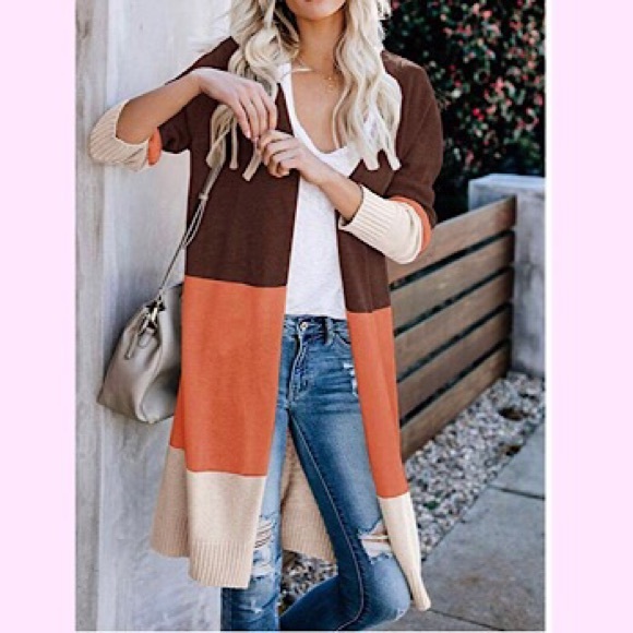 Sweaters - 🆕Open Front Long Sweater Cardigan